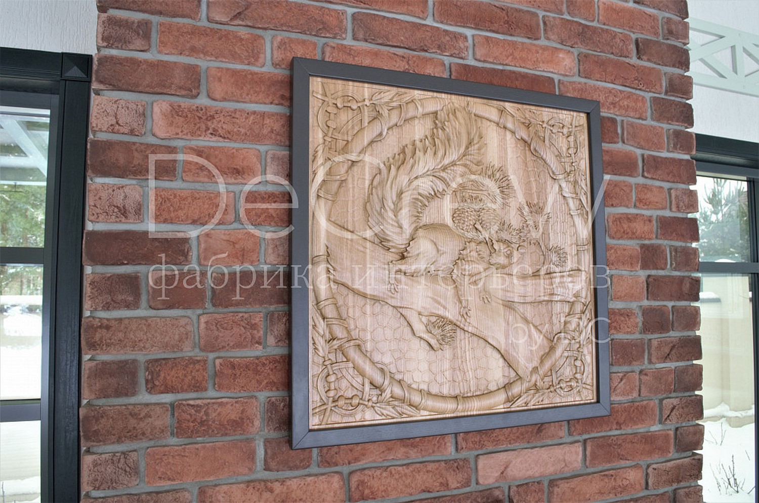 Изображение: Декоративный домик для белочки