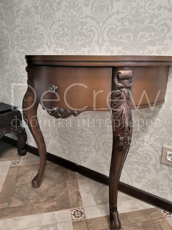 Изображение: Консоль с овальным зеркалом 3