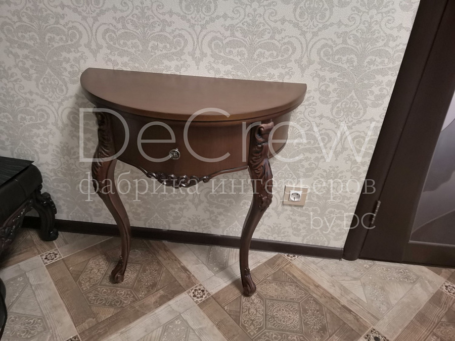 Изображение: Консоль с овальным зеркалом 3