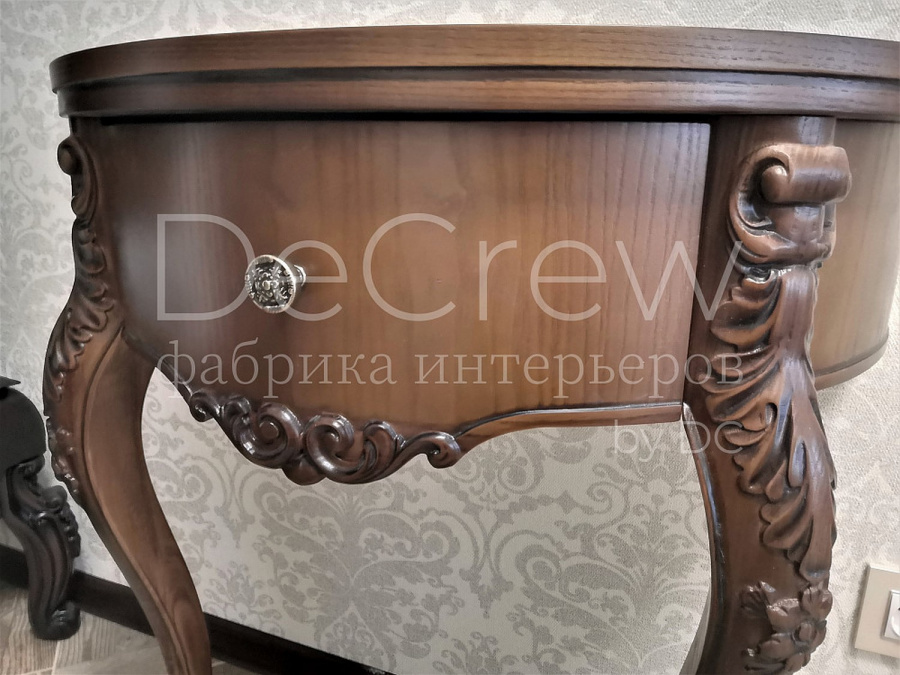 Изображение: Консоль с овальным зеркалом 3